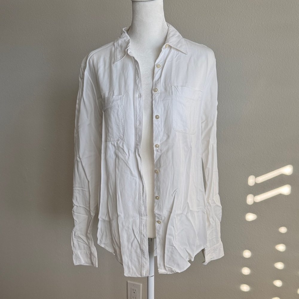 Loft Fashion Crisp White Shirt